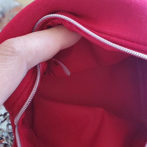 Christian Dior Red Chain Crossbody Bag - Picture 5 of 6